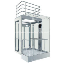 Hsgq-1420-elegante ronda tipo ascensor panorámica con precio competitivo